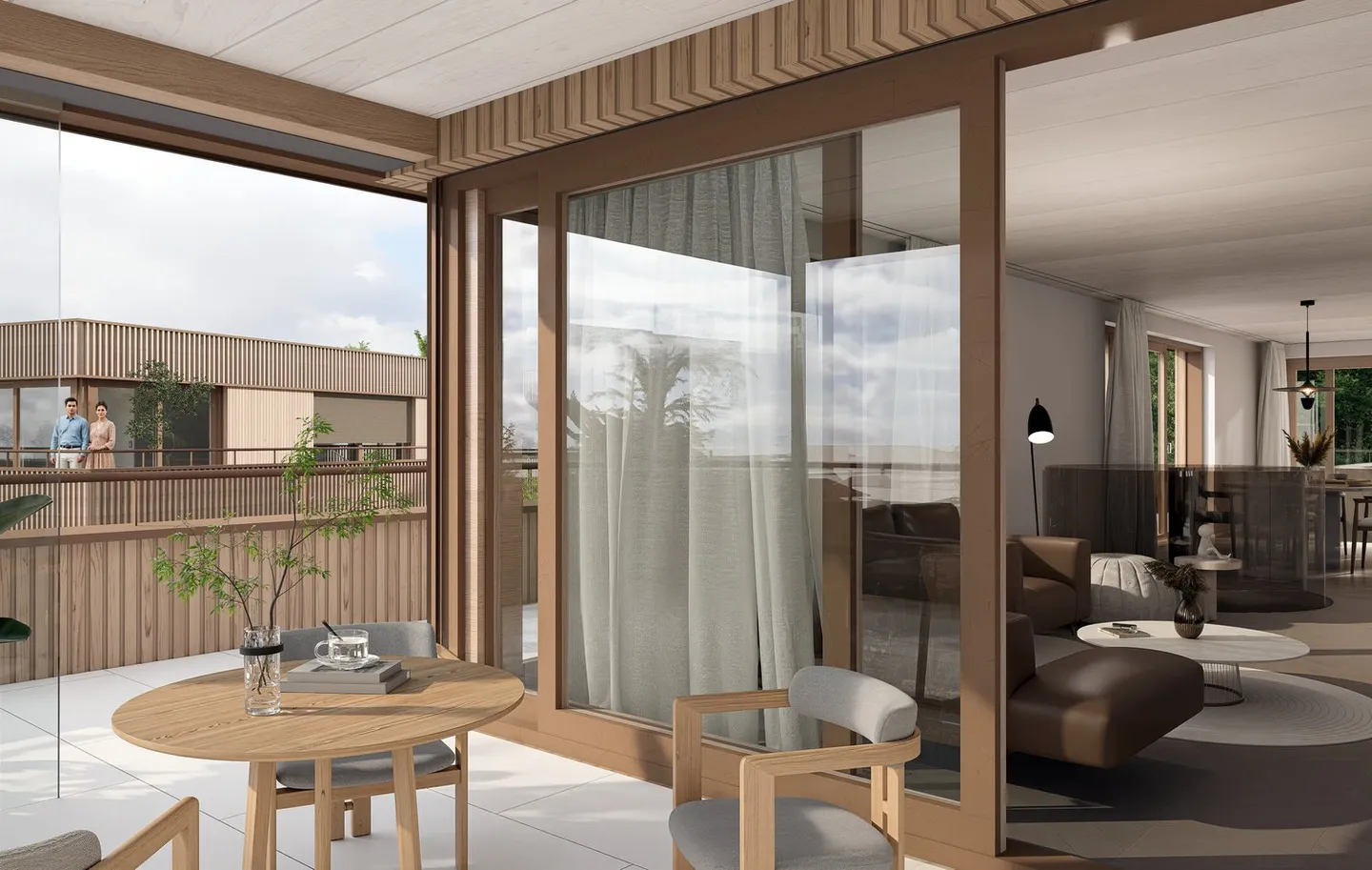 Luxuriöse Attikawohnung mit Seesicht - Foto 13 von 14