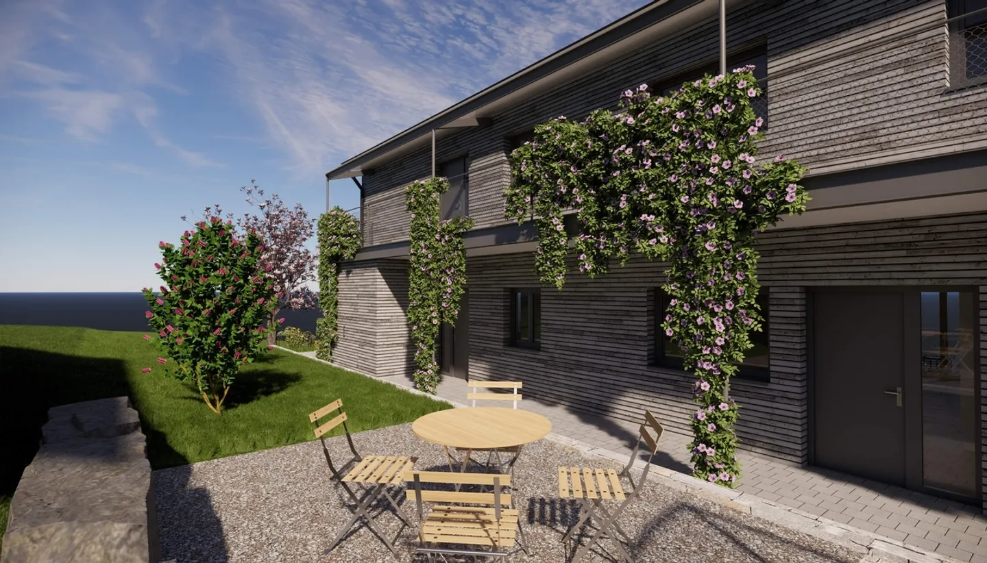 «Ökologische 4.5-Zimmer Dachwohnung in Wienacht-Tobel (Neubau)» - Foto 8 von 11