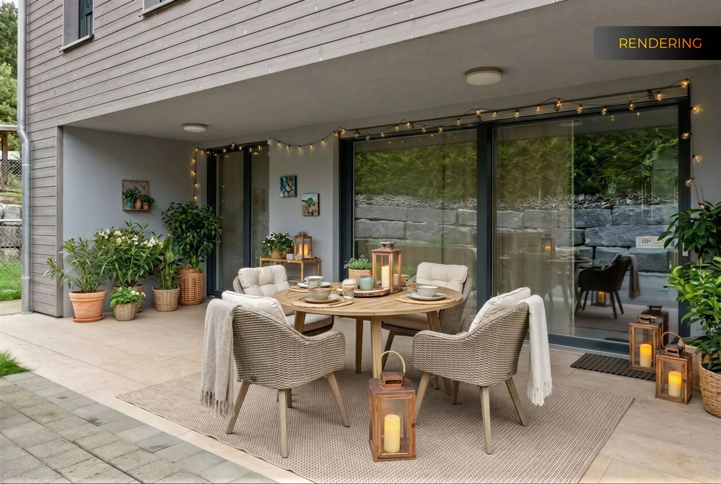 Modernes Doppelhaus mit Garten - Foto 1 von 29