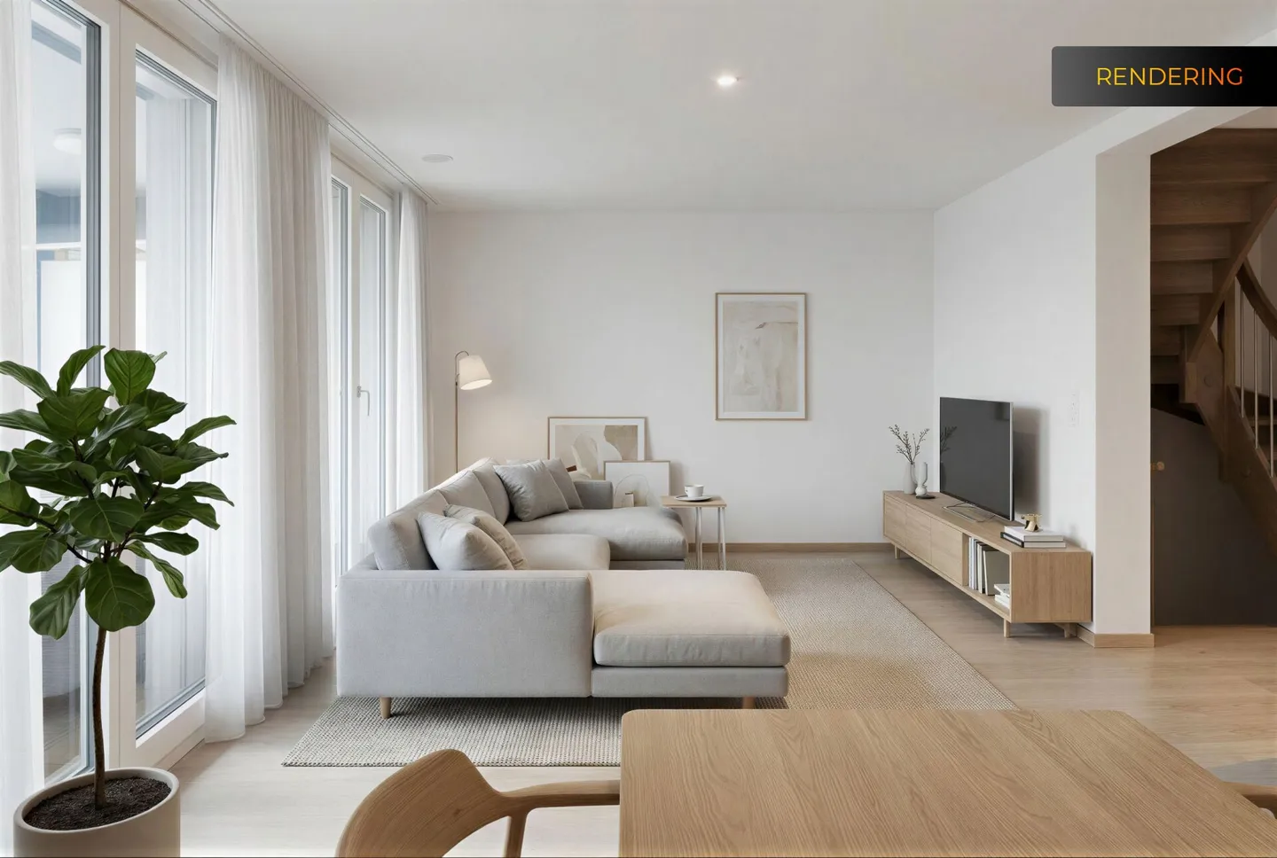 Modernes Doppelhaus mit Garten - Foto 2 von 29