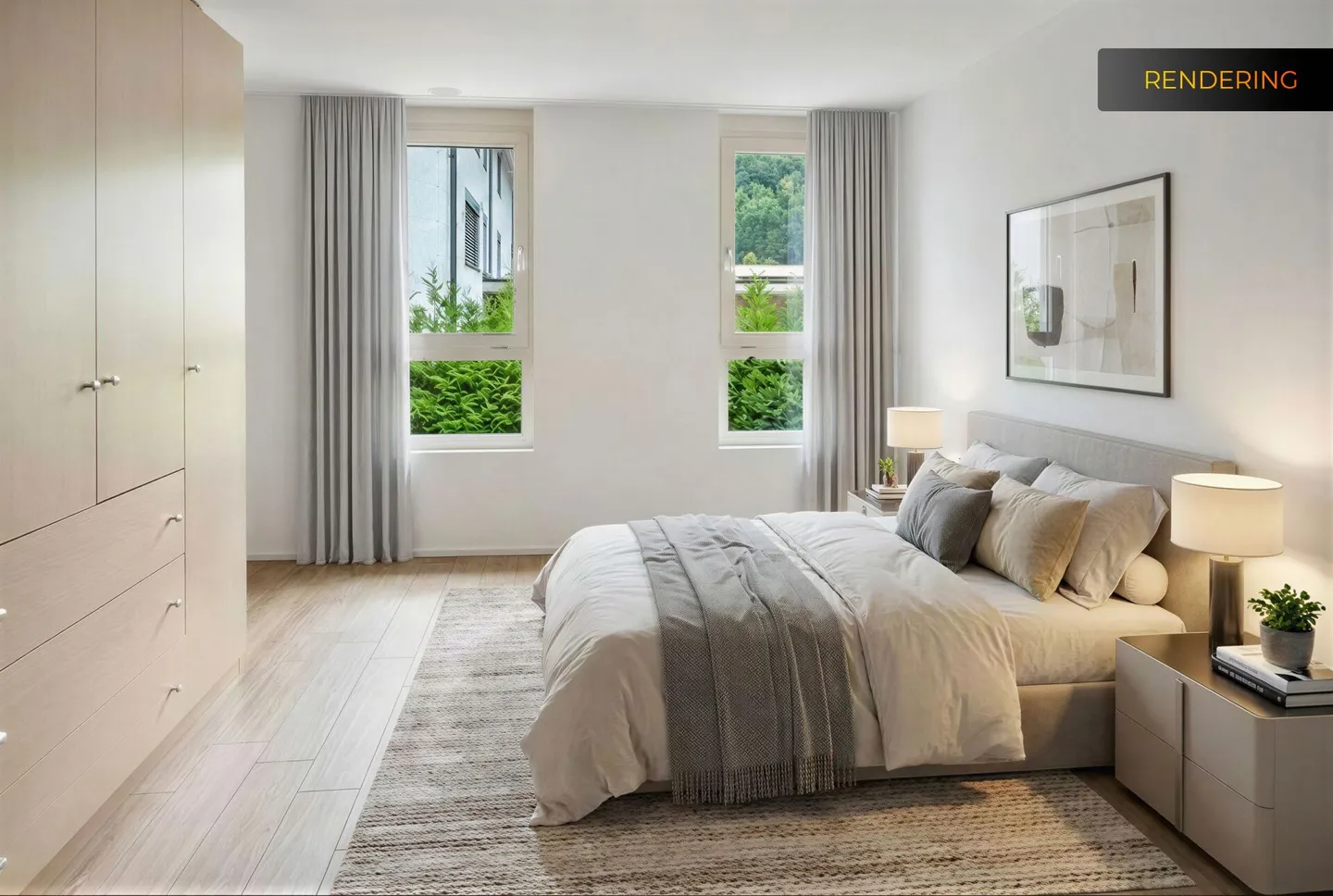 Modernes Doppelhaus mit Garten - Foto 15 von 29