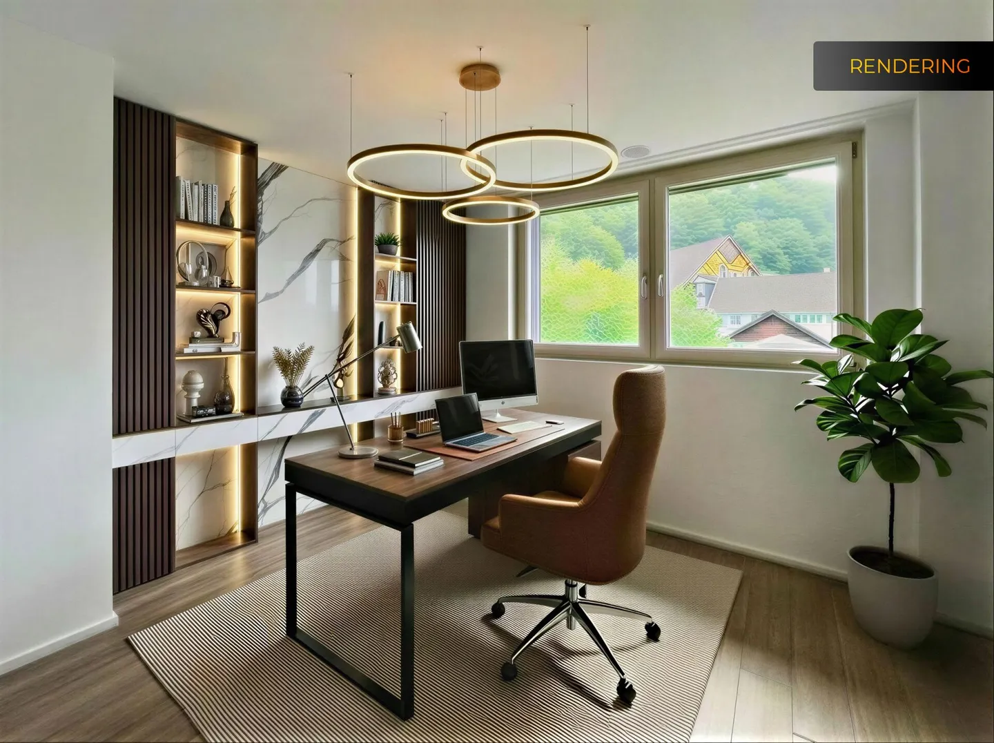 Modernes Doppelhaus mit Garten - Foto 17 von 29