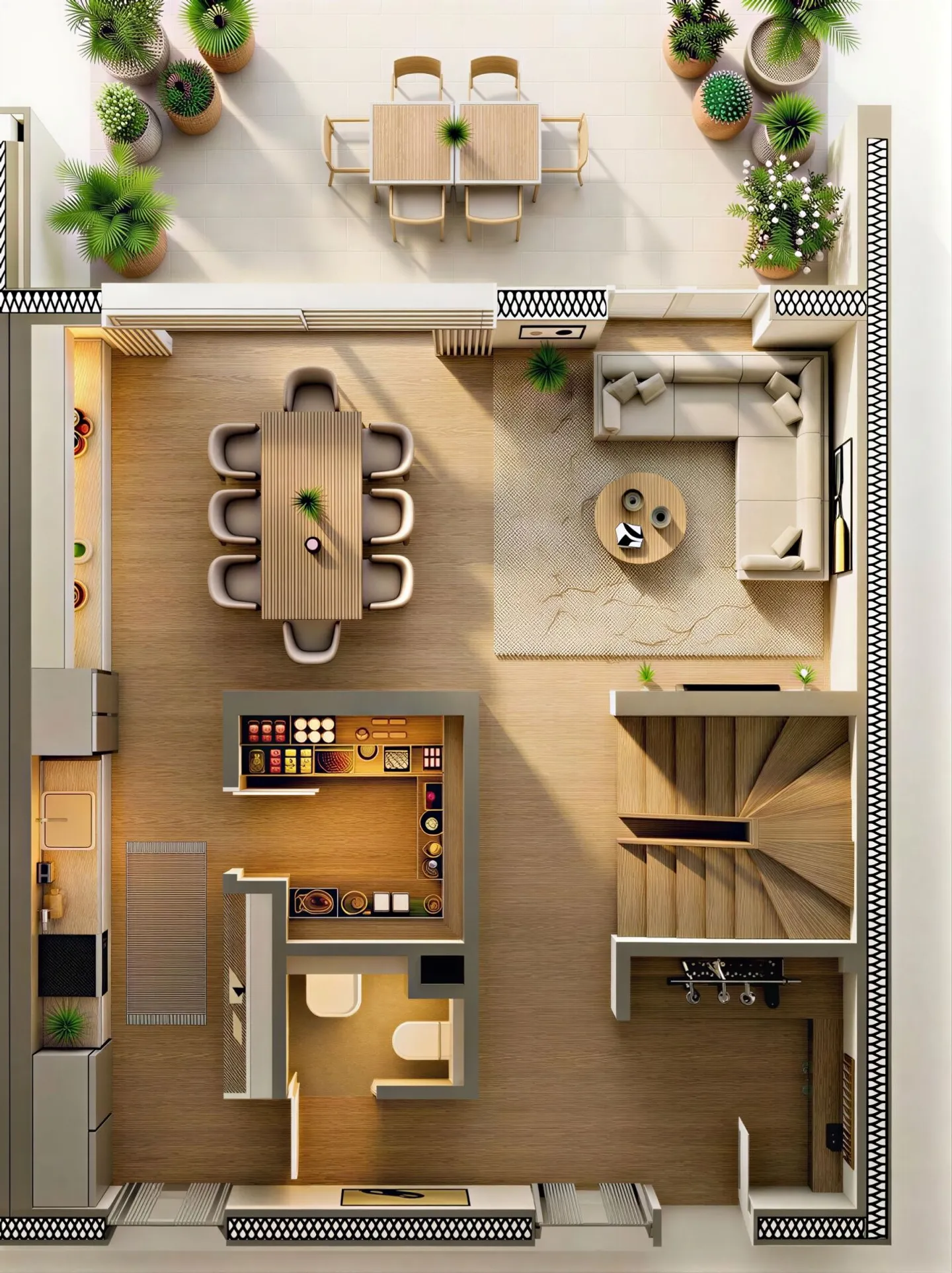 Modernes Doppelhaus mit Garten - Foto 27 von 29