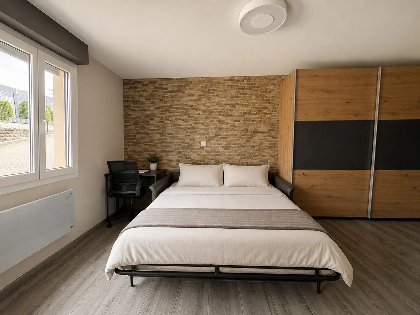 Beau studio meublé dans un quartier de villas - Photo 5 sur 9