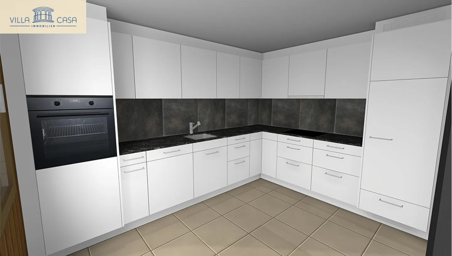 Appartement 3.5 pièces avec vue sur la montagne et rénovations budgétées - Photo 4 sur 12