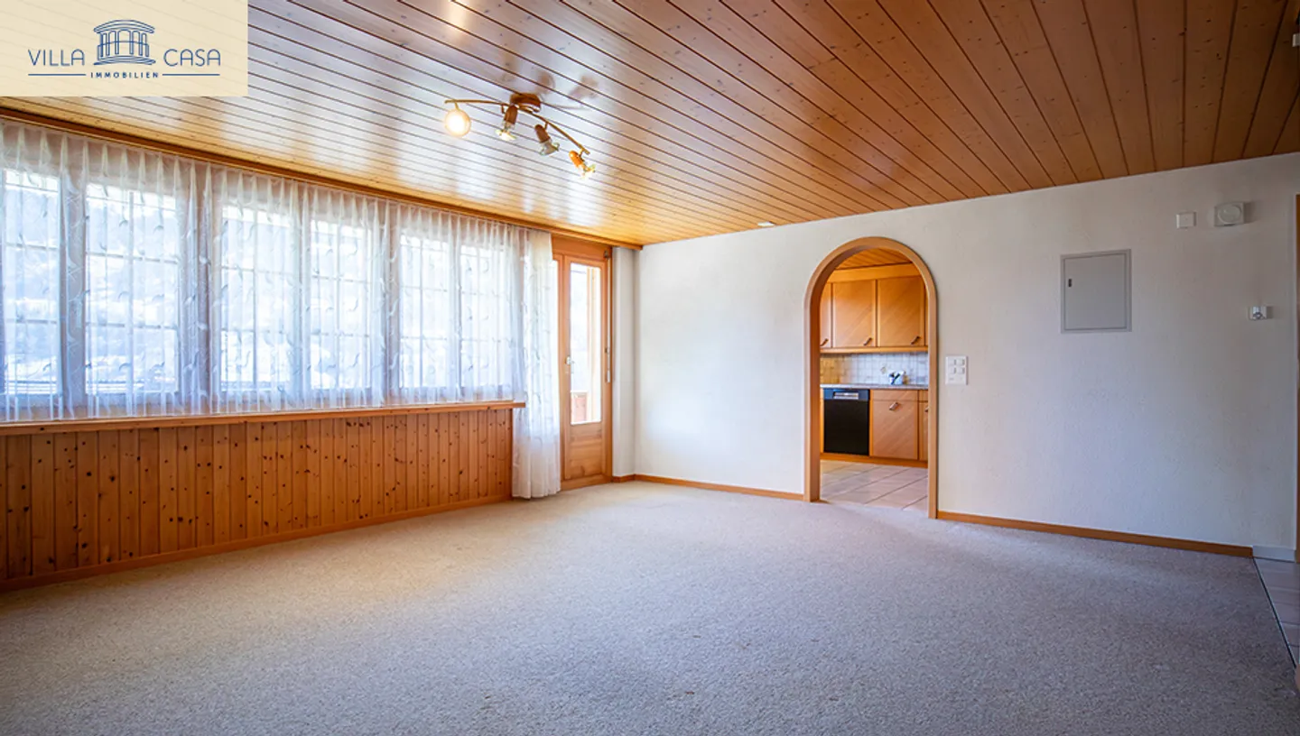 Appartement 3.5 pièces avec vue sur la montagne et rénovations budgétées - Photo 7 sur 12