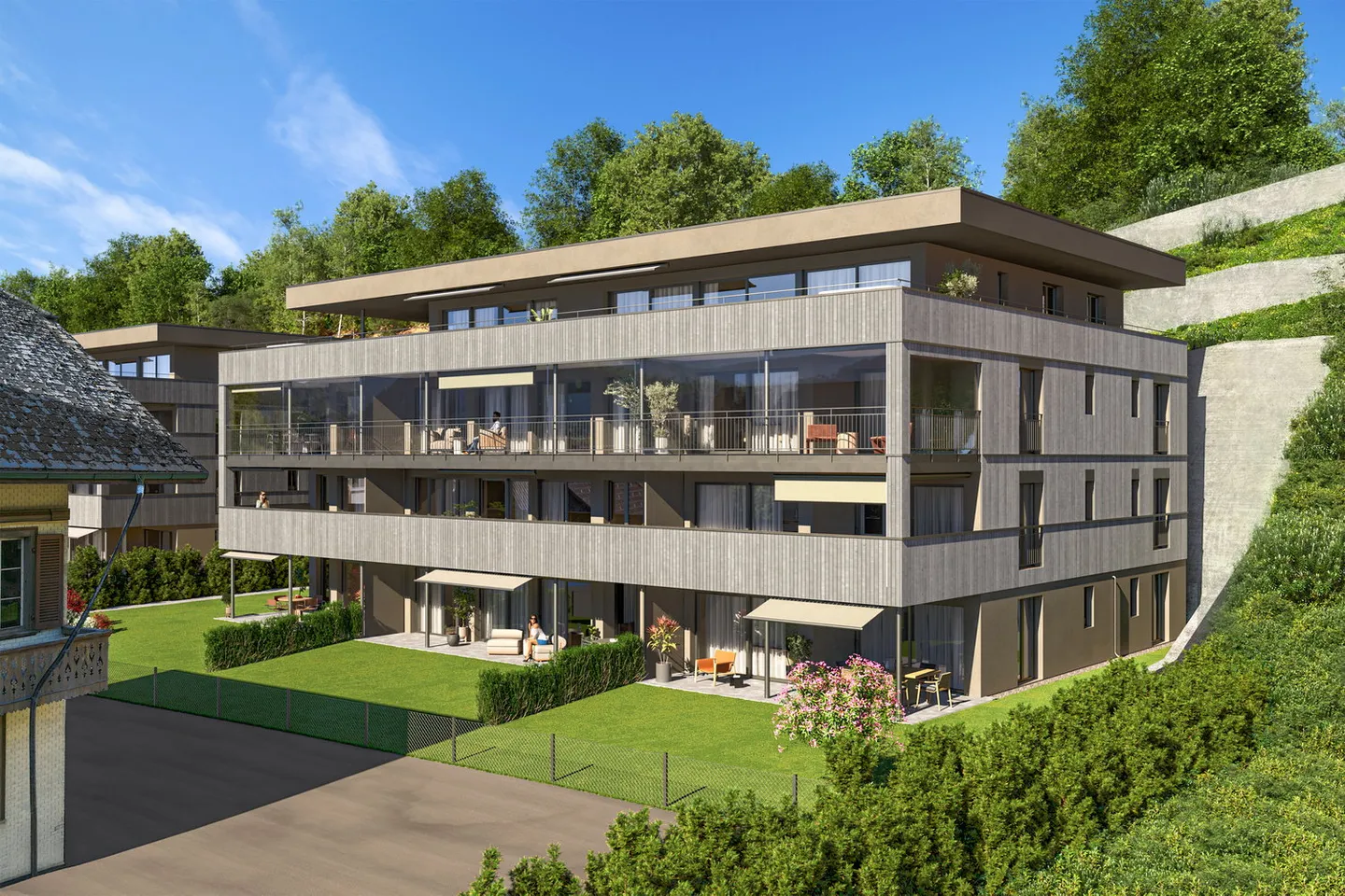 3.5-Zimmer-Wohnung im 1. OG - Neubau! - Foto 2 von 8