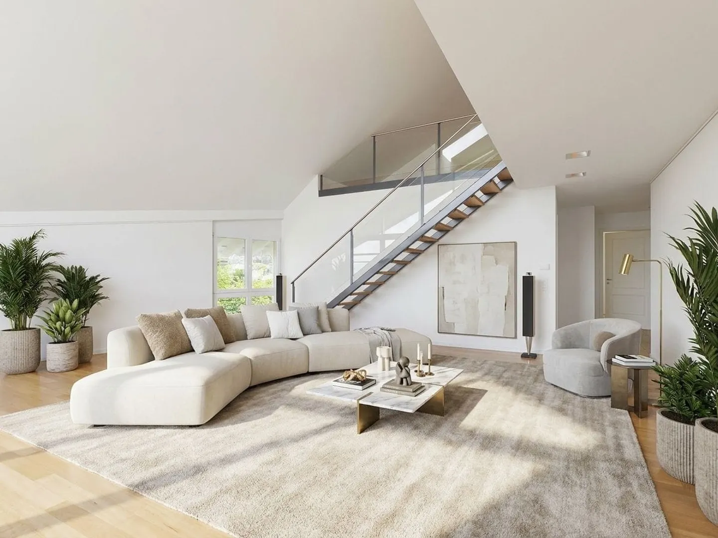 Seltene Maisonette Wohnung, einzigartiger Seesicht, 2 Terrassen und 170m2 Wohnfläche - Foto 4 von 12