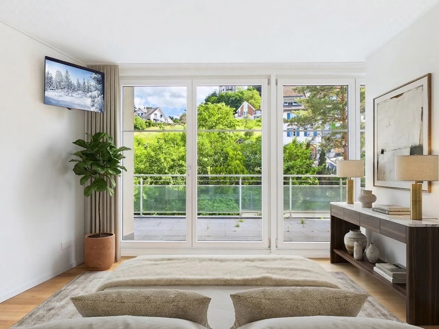 Seltene Maisonette Wohnung, einzigartiger Seesicht, 2 Terrassen und 170m2 Wohnfläche - Foto 10 von 12