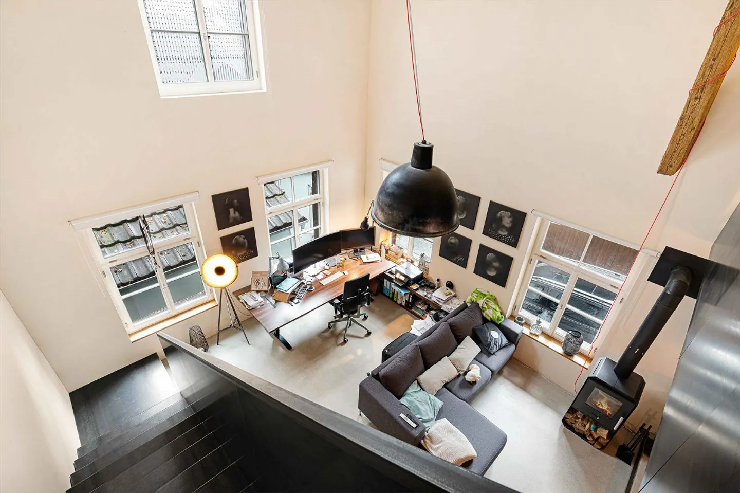 Appartement en loft de 2 étages avec une hauteur de 8m - Photo 9 sur 23