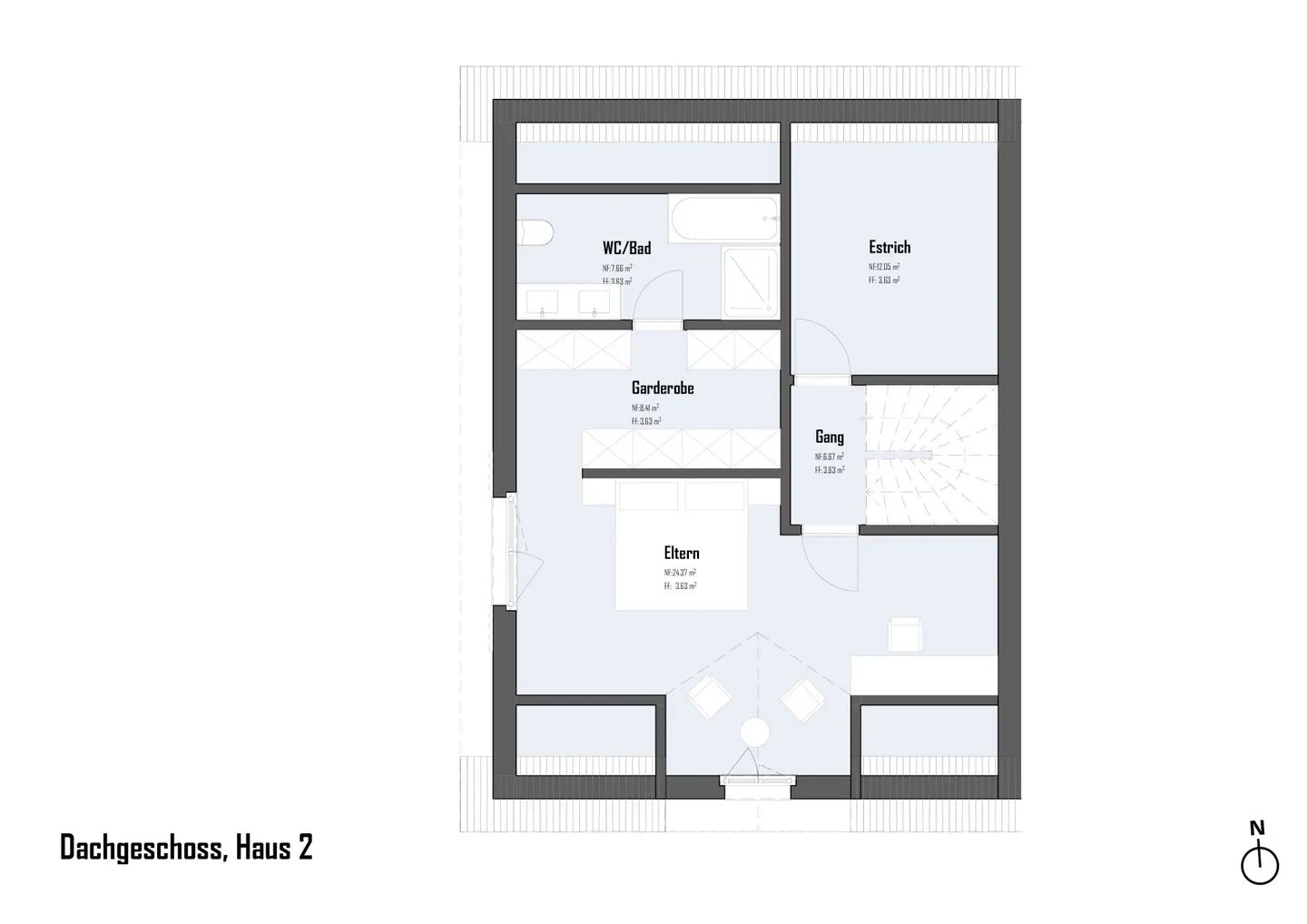 Casa 2 / 7,5 stanze Casa unifamiliare metà al ruscello - Foto 13 di 14