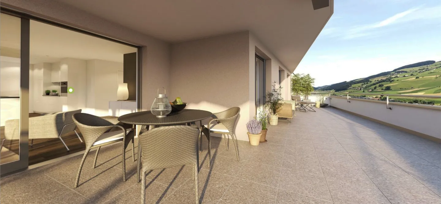 4.5-Zimmer Terrassenwohnung im "Grünegg Konolfingen" - Foto 3 von 13