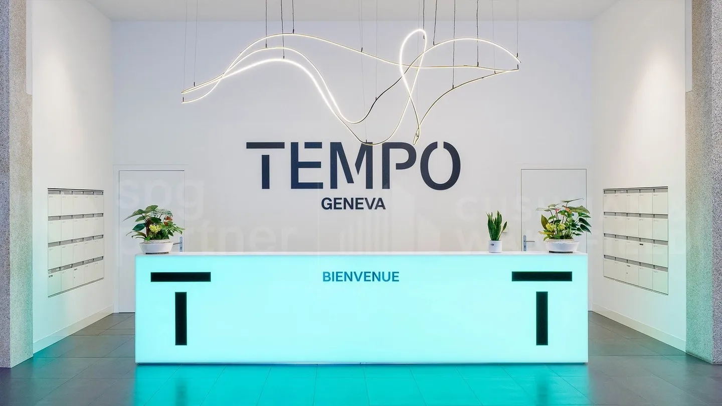 TEMPO - Hochtechnologische Oberflächen in zeitgemäßem Gebäude, das BREEAM und MINERGIE zertifiziert ist - Foto 4 von 6