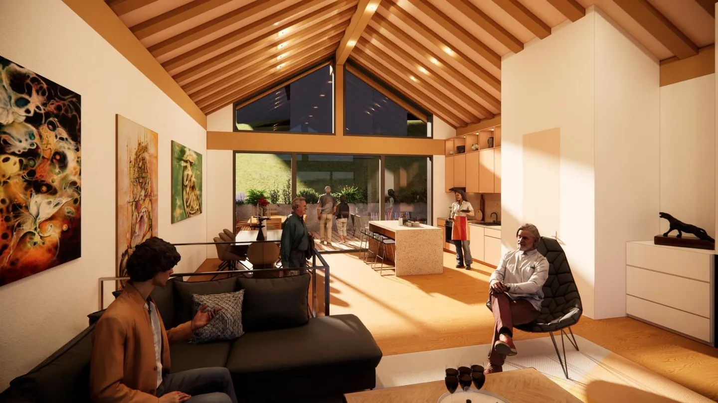 Charmantes Doppelhaus in Veysonnaz - Foto 4 von 10