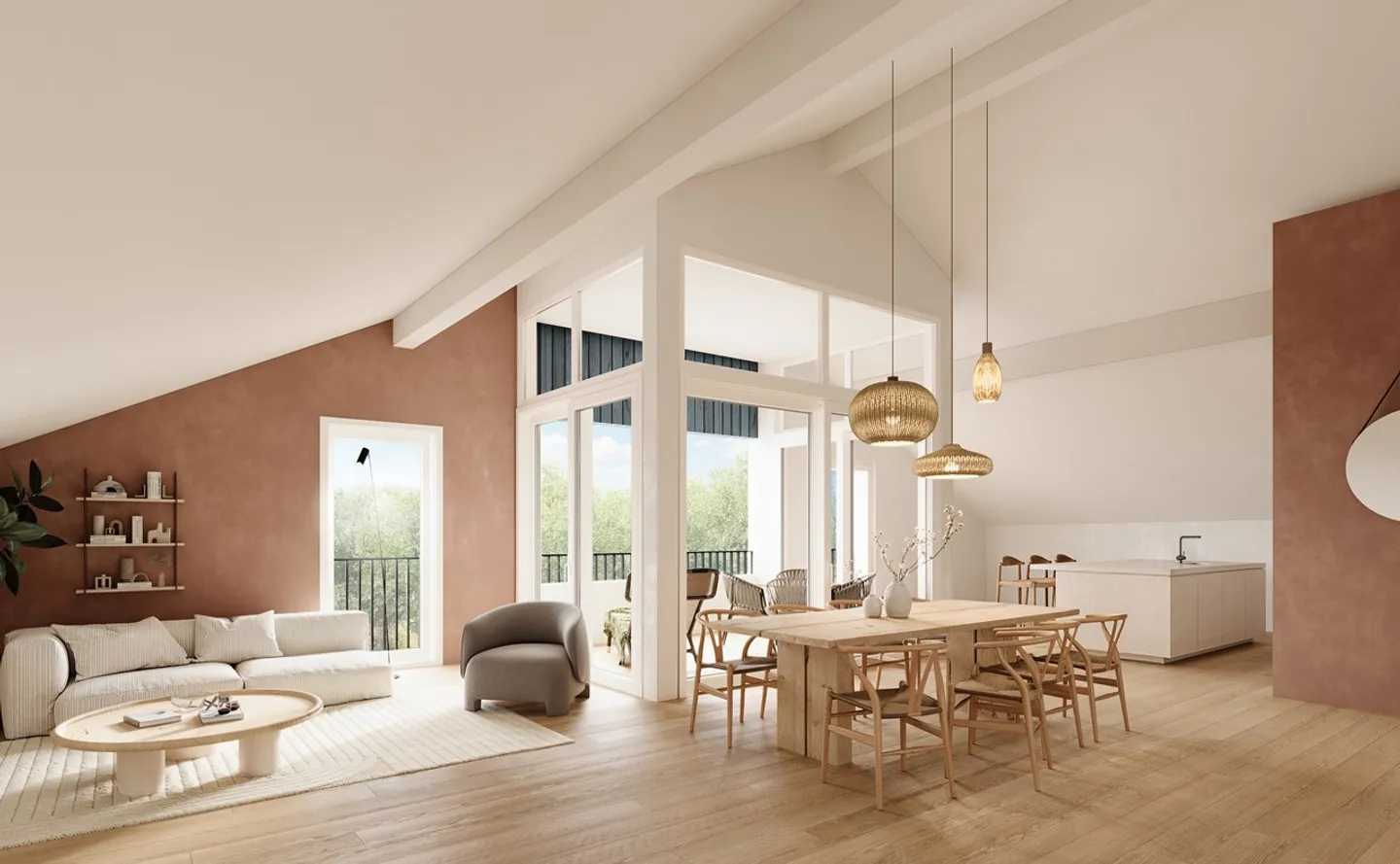 Attic Apartment in Avully - Photo 1 of 3