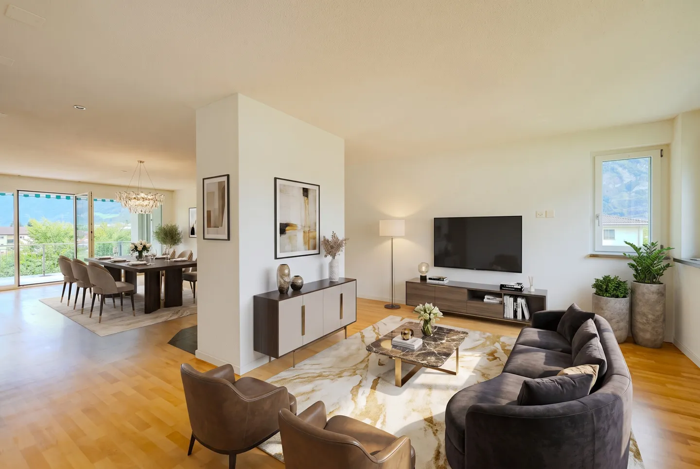 Spacious Penthouse Apartment with Stunning Views - Photo 2 of 18