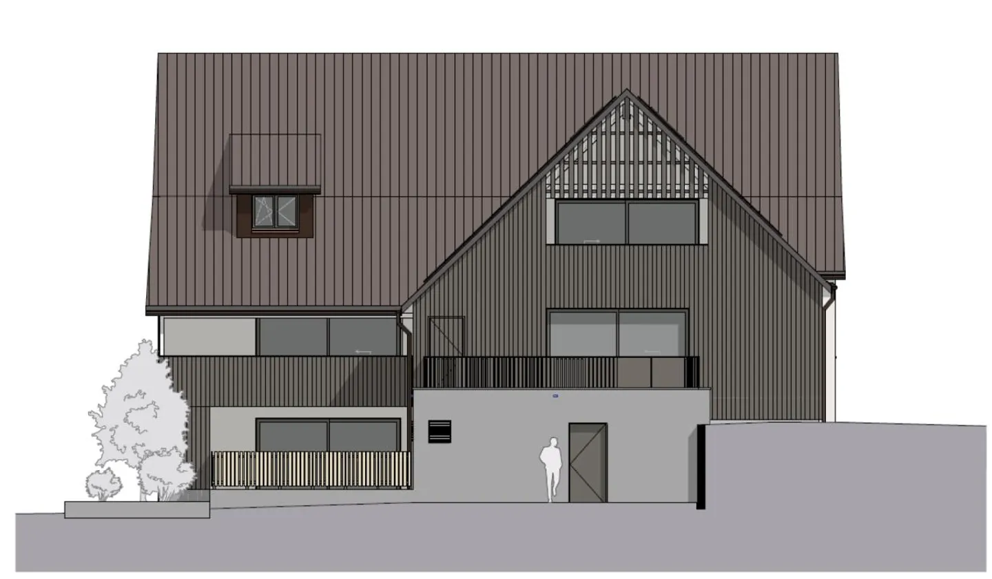 Maison multifamiliale moderne - Photo 4 sur 11