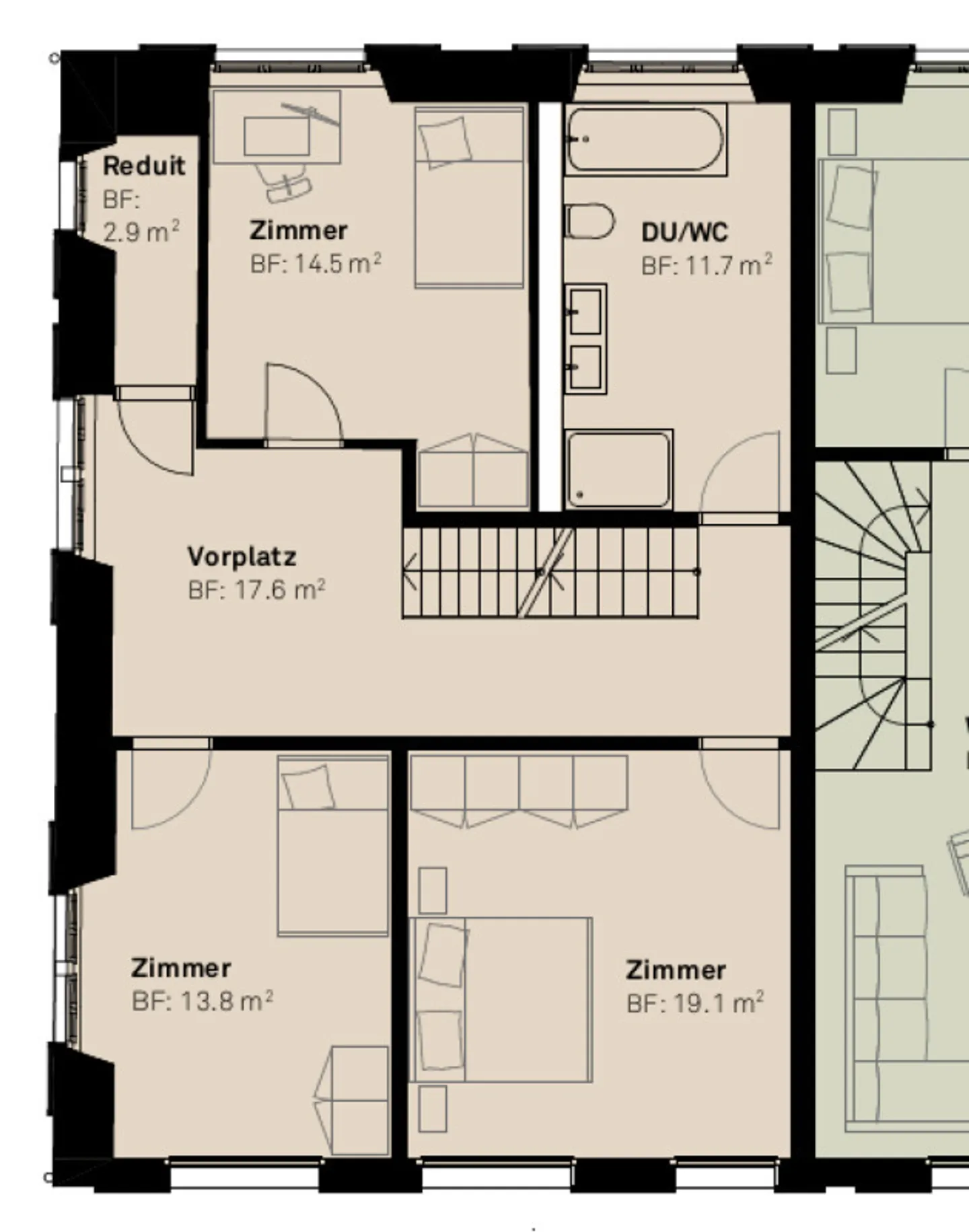 «BAUSTART IST ERFOLGT «Dorf Ottikon» Freiraum und Wohnauswahl in einzigartigem Ensemble» - Foto 7 von 9