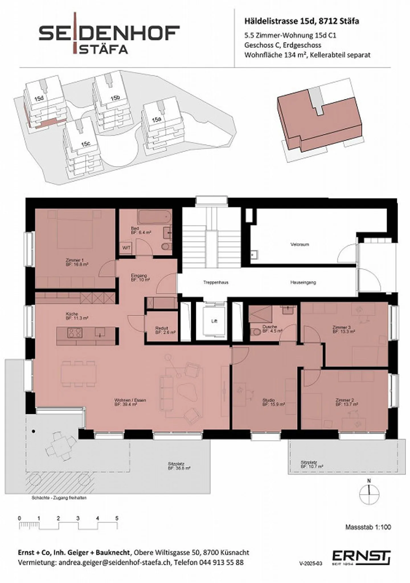 Modern 5.5-room apartment near the lake in Stäfa - Photo 13 of 13