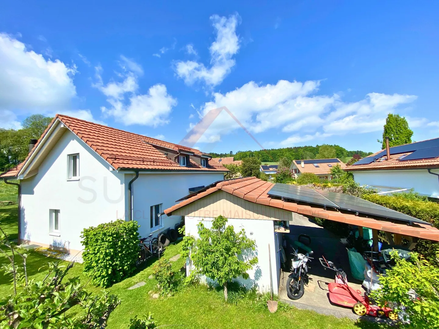 Charming family villa with garden, outdoor area and beautiful view - Montpreveyres - Photo 2 of 13