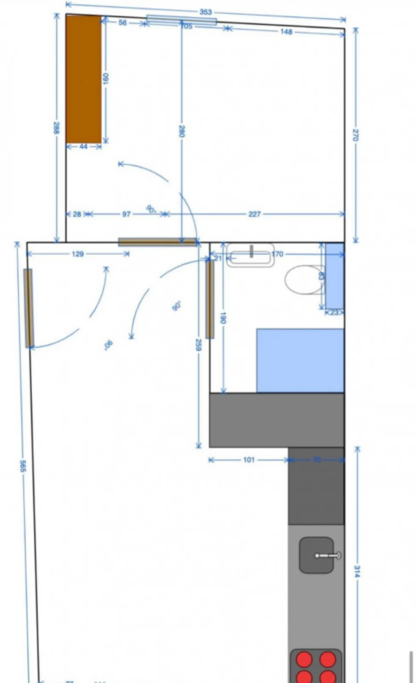 2-Zimmer-Wohnung - Foto 4 von 7