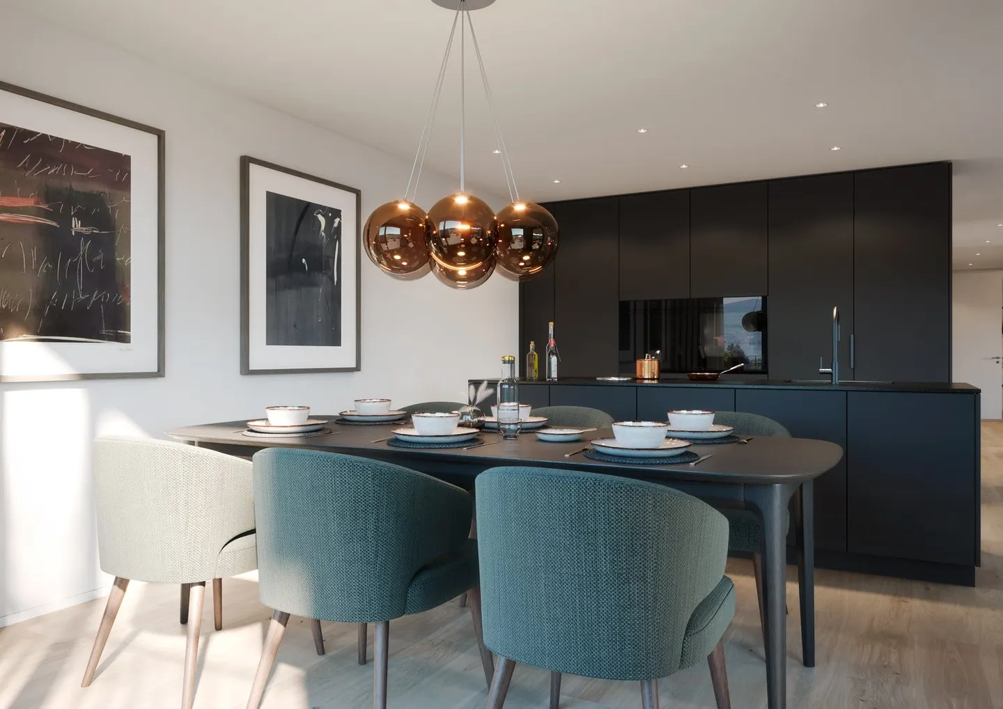 Neubau 4.5-Zimmer Wohnung mit Seesicht - Foto 4 von 10