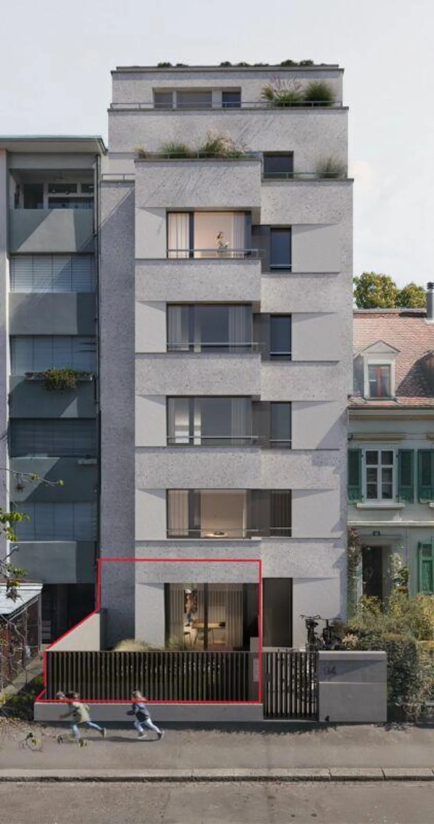 Stilvolles Gartenapartment in Basel - Foto 2 von 5