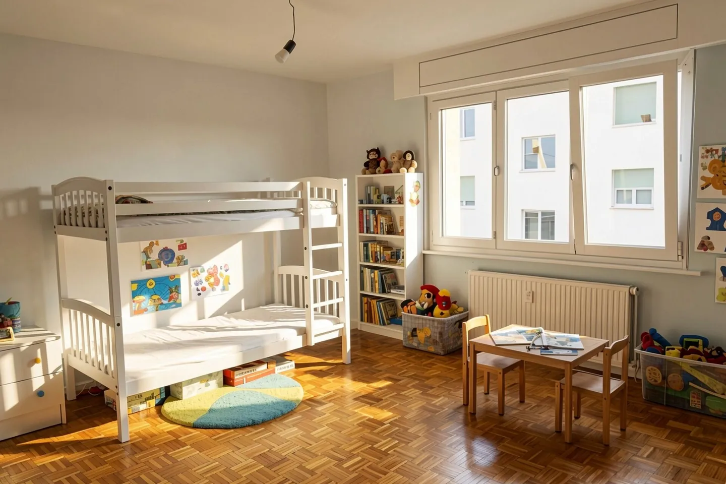 Hervorragende 4,5-Zimmer-Durchgangswohnung - Mit grossem Balkon in Farvagny-le-Grand - Foto 4 von 6