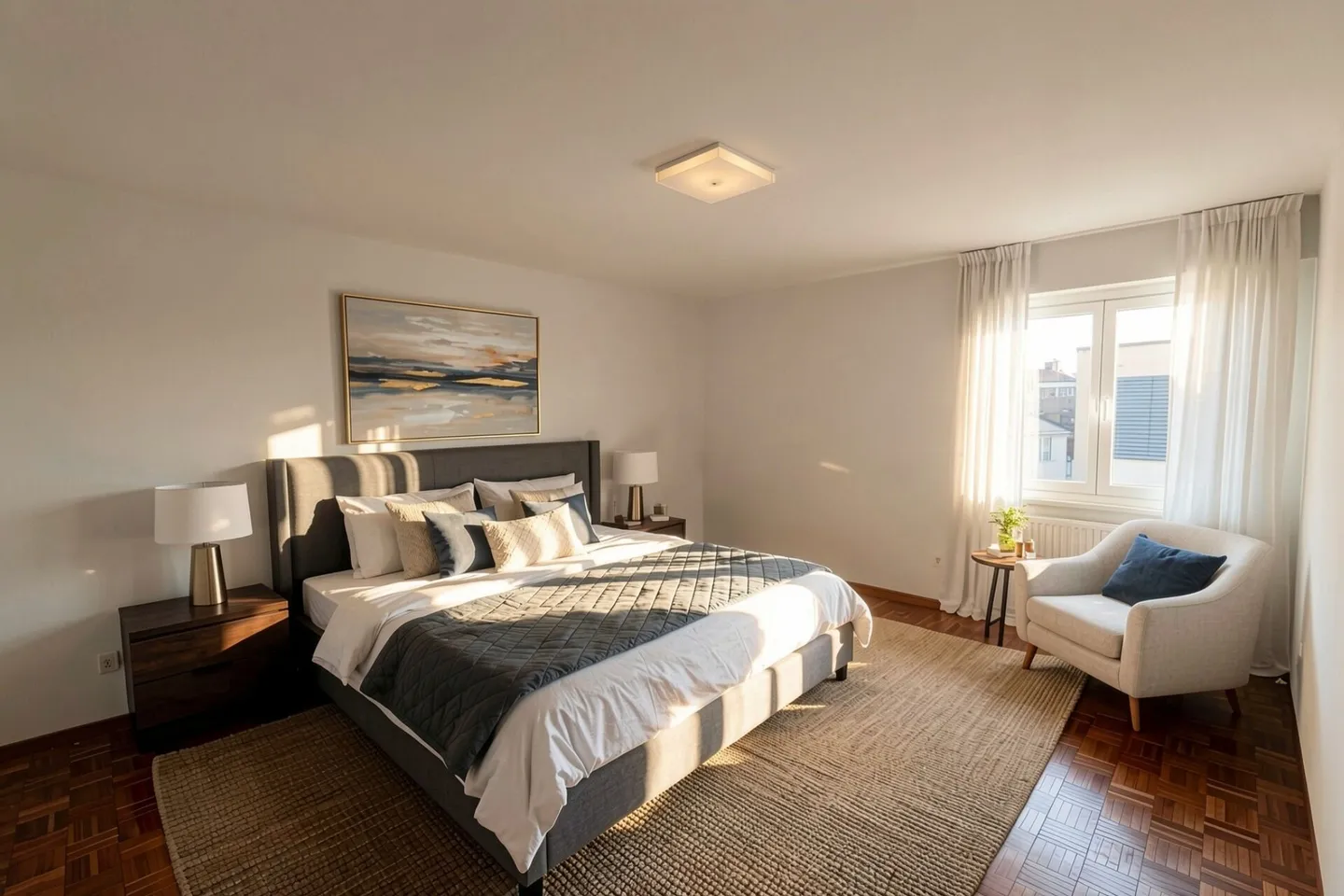 Hervorragende 4,5-Zimmer-Durchgangswohnung - Mit grossem Balkon in Farvagny-le-Grand - Foto 3 von 6