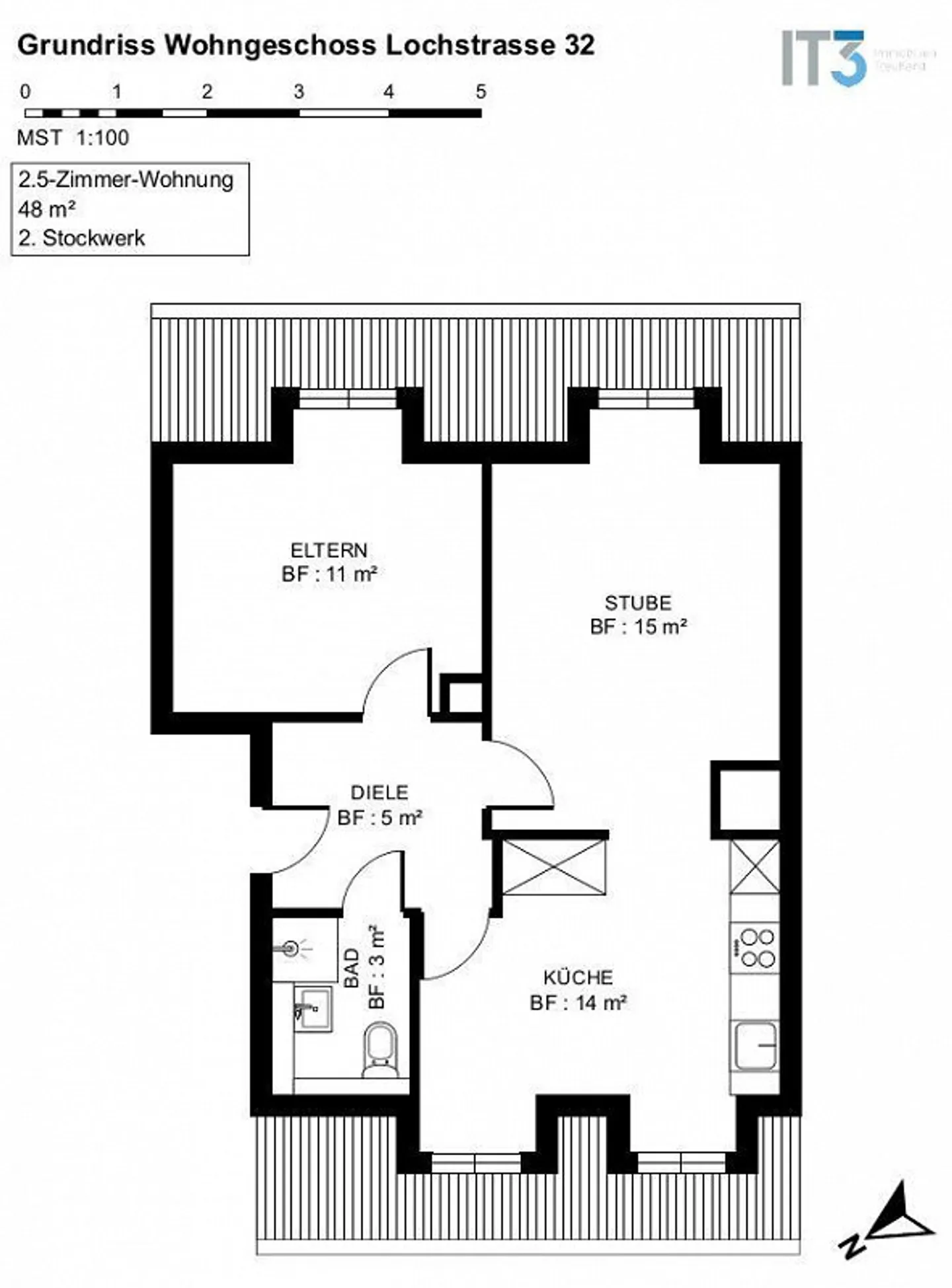 Appartement 2.5 pièces à Schaffhouse - Photo 11 sur 11
