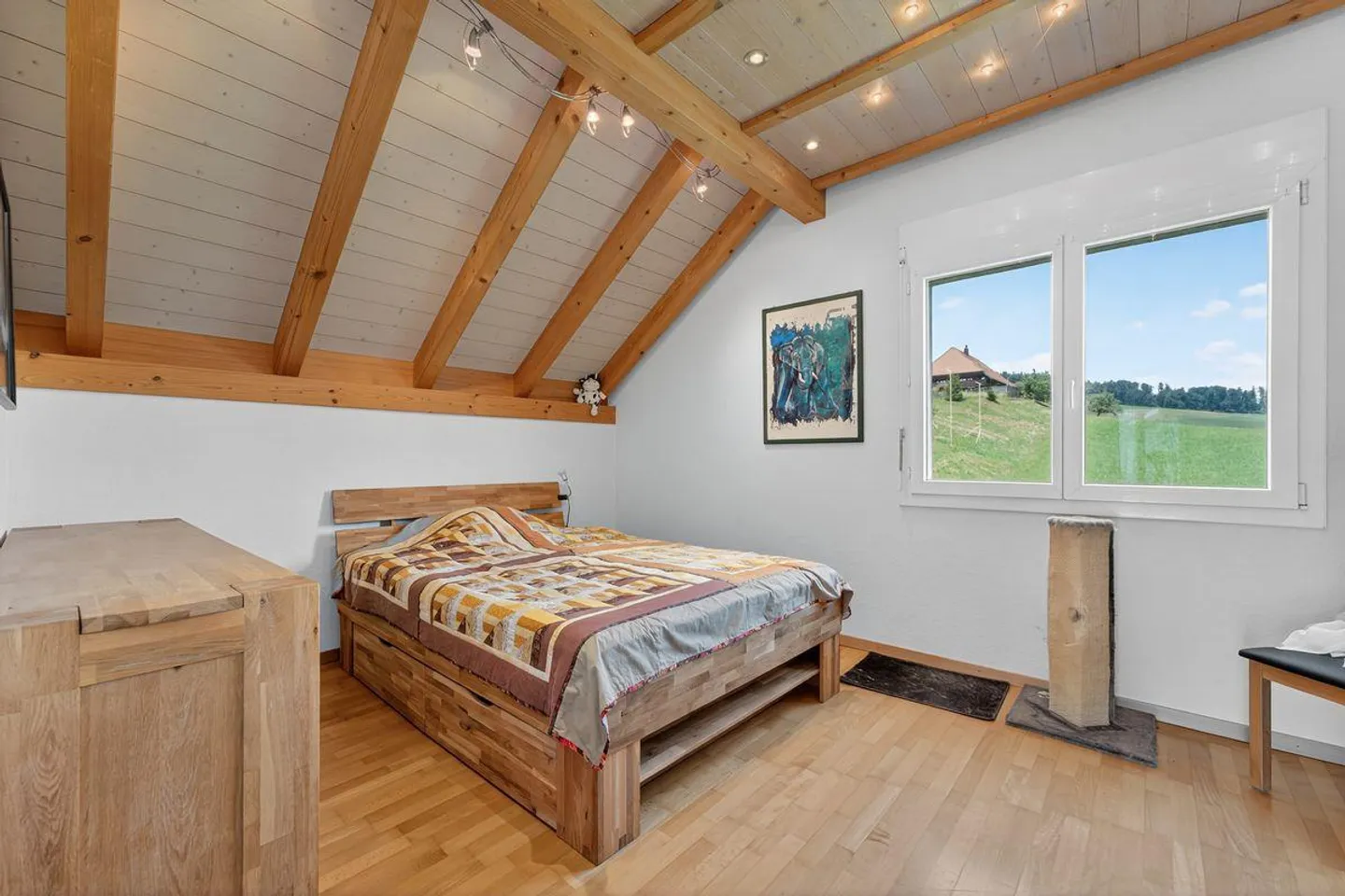 Detached single-family house with panoramic views, pool and garden - energy-efficient and quietly located - Photo 7 of 10