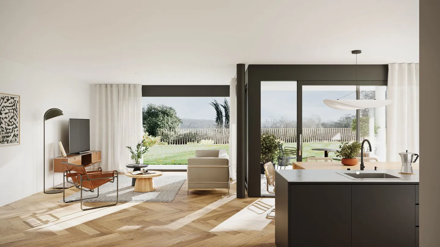 La tua nuova casa con vista e giardino - BRICKYARD OBERWIL - Foto 3 di 6