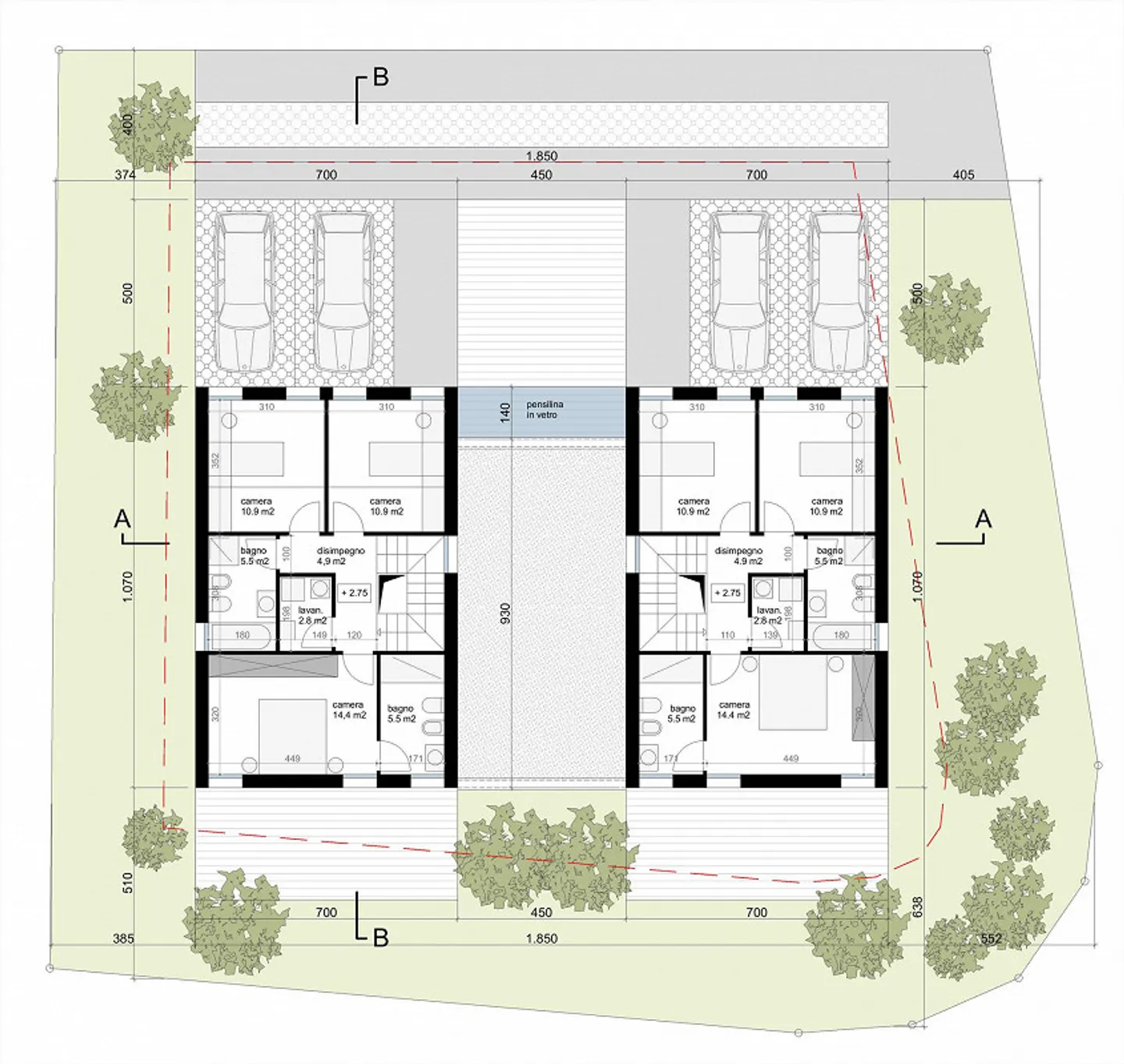 Nouvelle villa élégante et moderne dans un quartier confortable et calme - Photo 9 sur 18