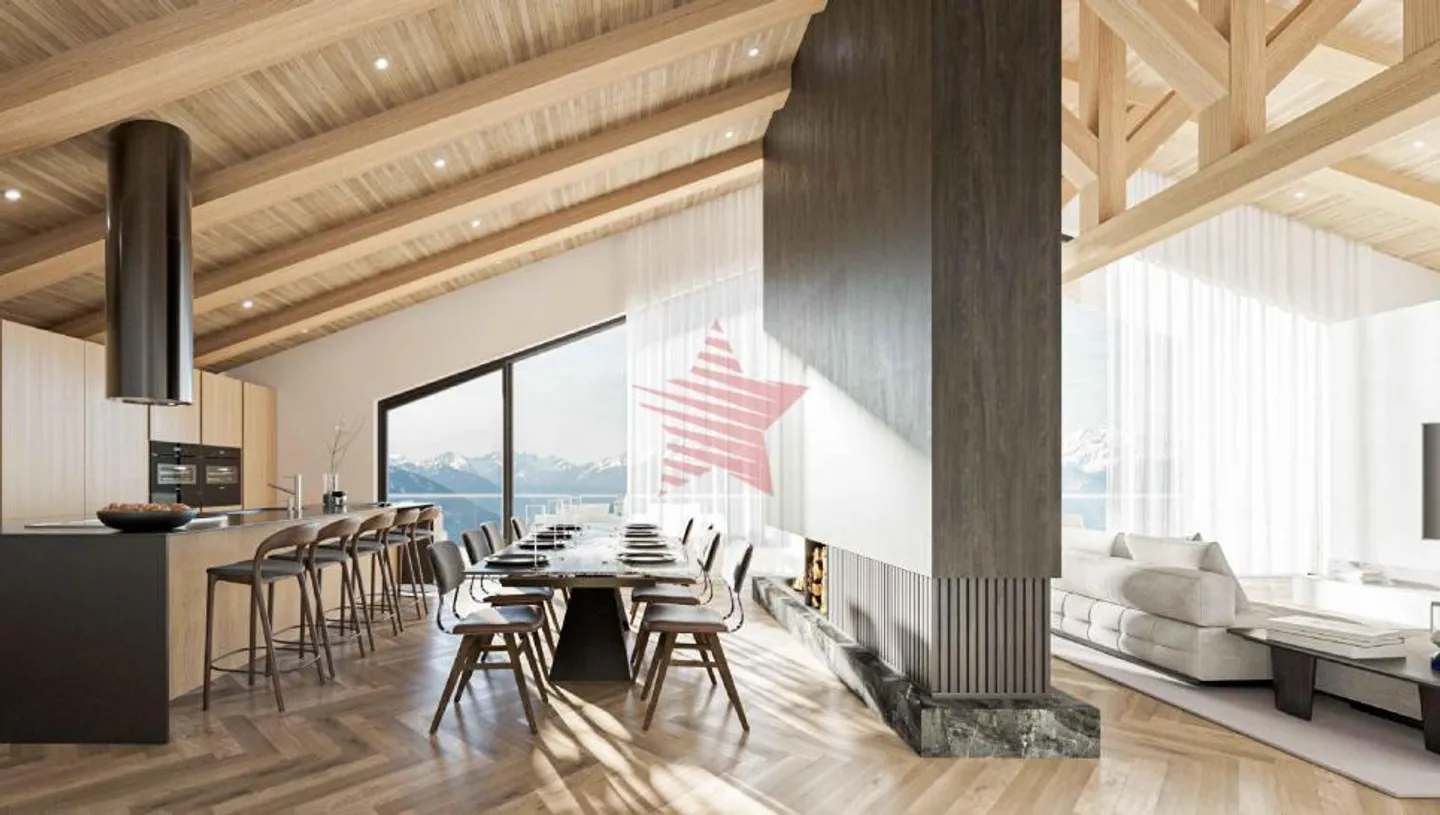 «Grossartiges 3.5 p Projekt im Zentrum von Crans-Montana» - Foto 4 von 9