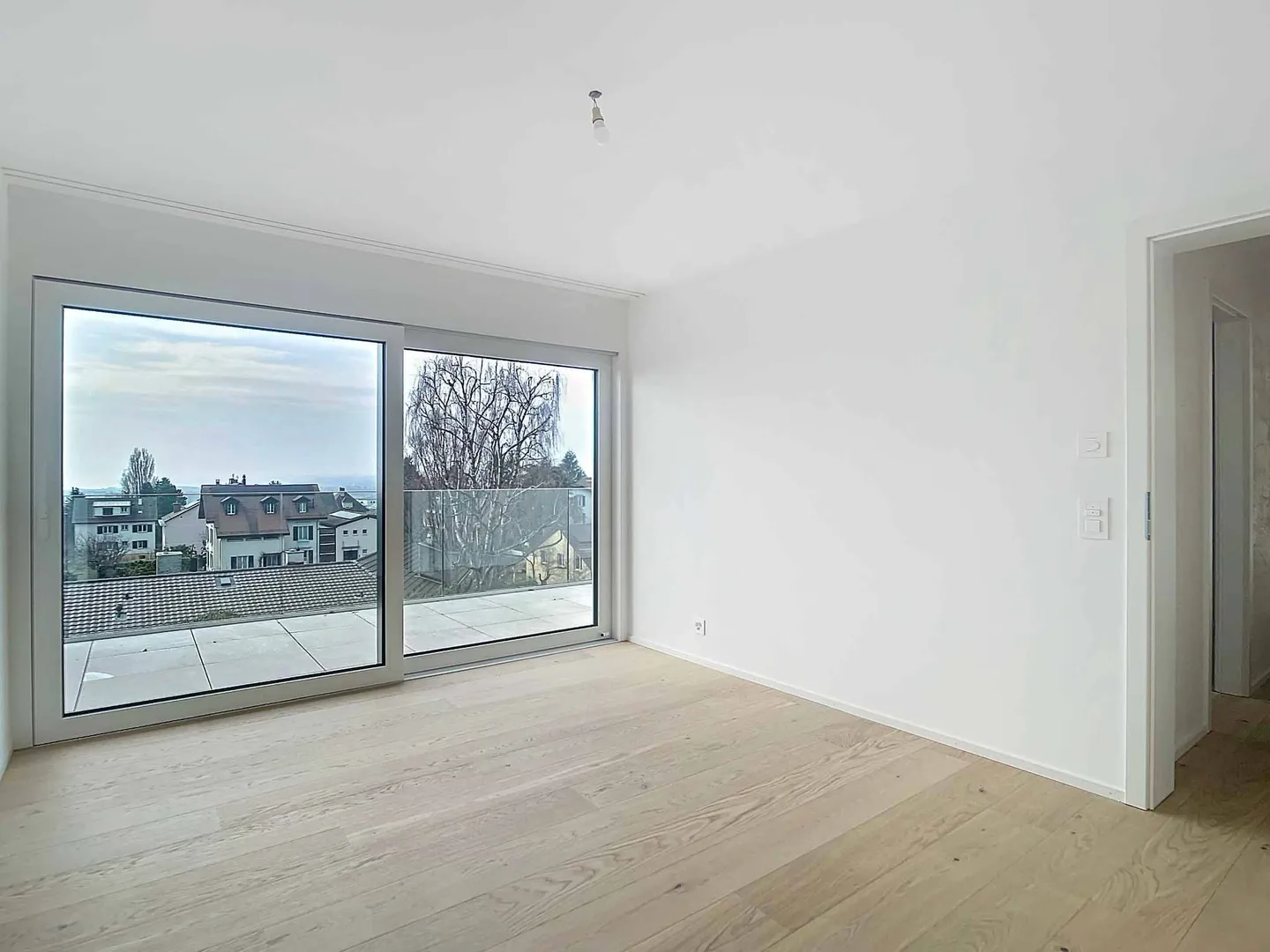 Attika MINERGIE new with panoramic view and small vegetable garden - Photo 8 of 13