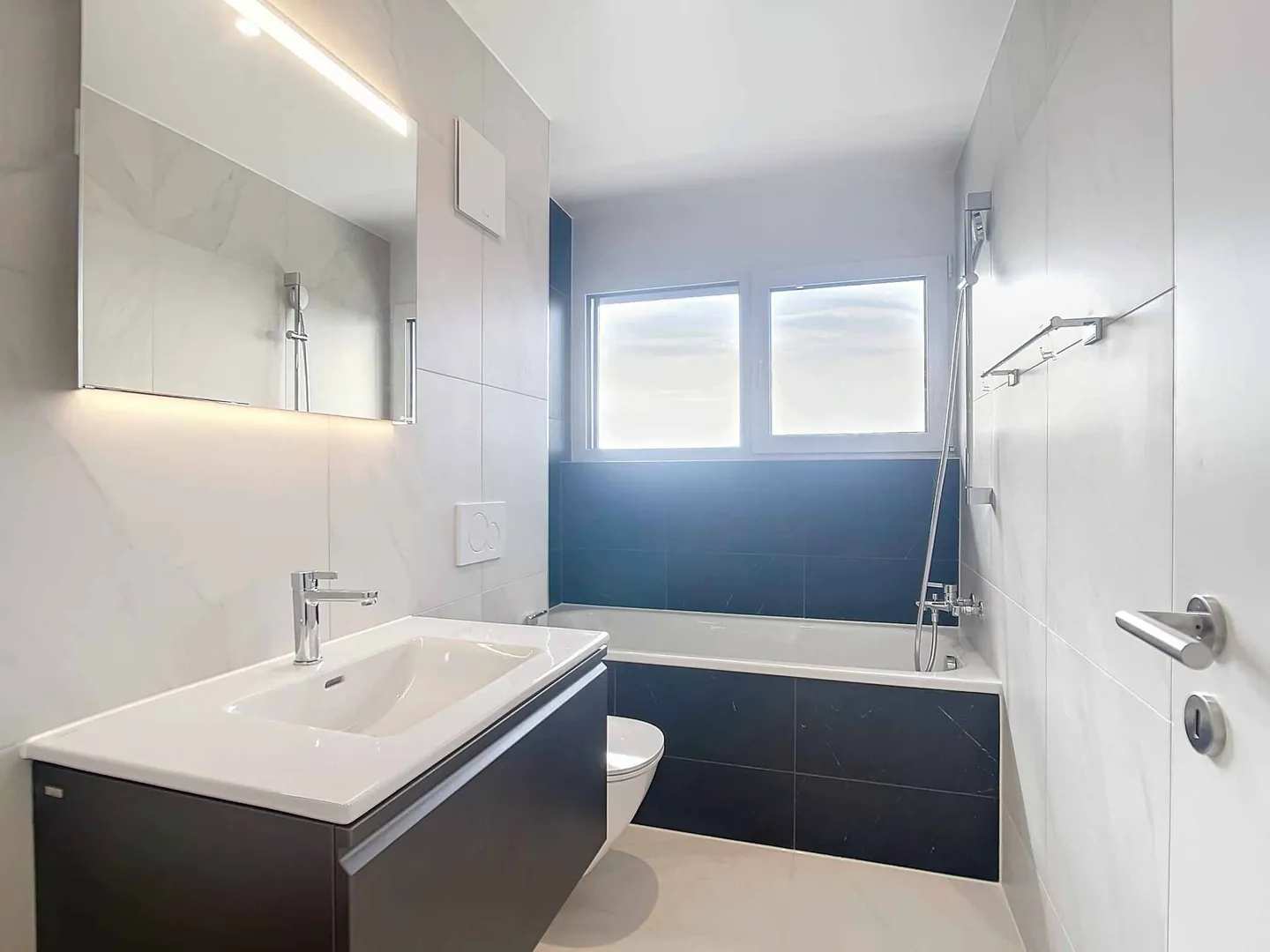 Attika MINERGIE new with panoramic view and small vegetable garden - Photo 9 of 13