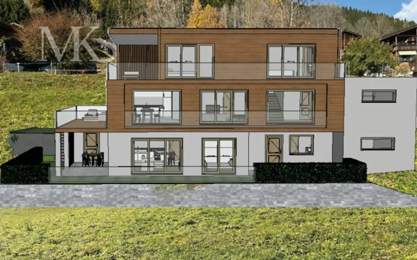 Vie moderne au milieu d'une belle tranquillité et pourtant proche du centre - Photo 1 sur 1