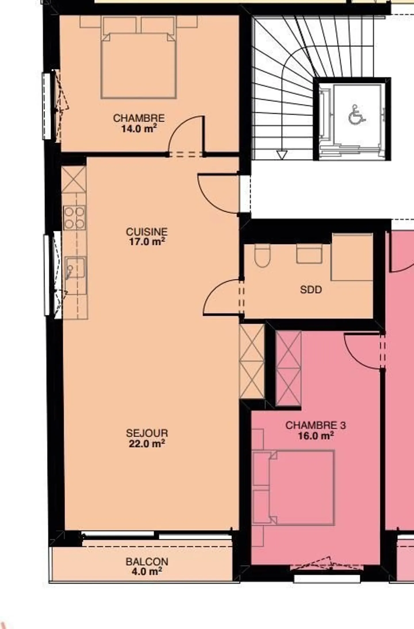 Appartement moderne à Crissier - Photo 5 sur 5