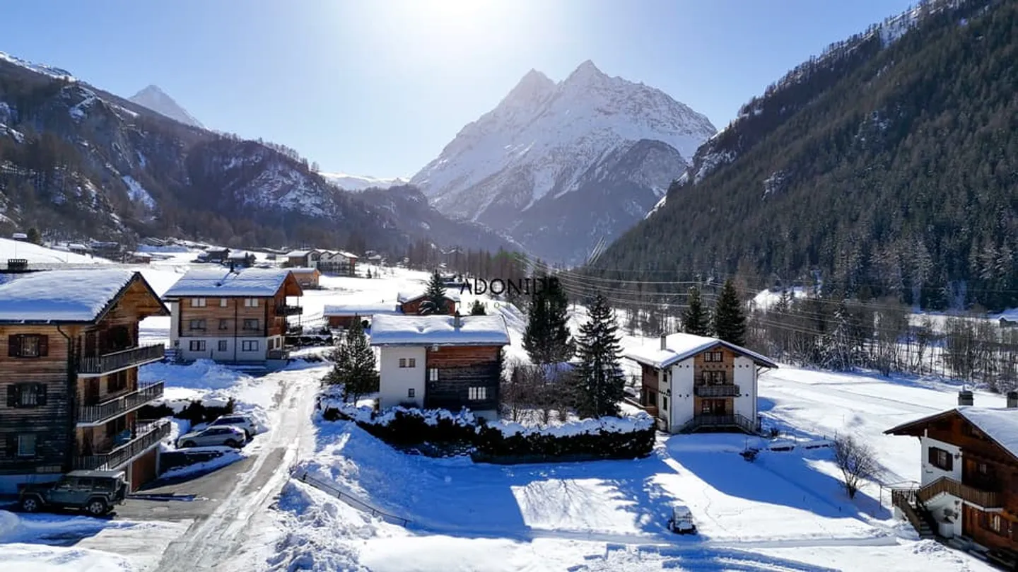 Schöne Gartenwohnung mit 2,5 Zimmern im Herzen von Evolène - Foto 11 von 13