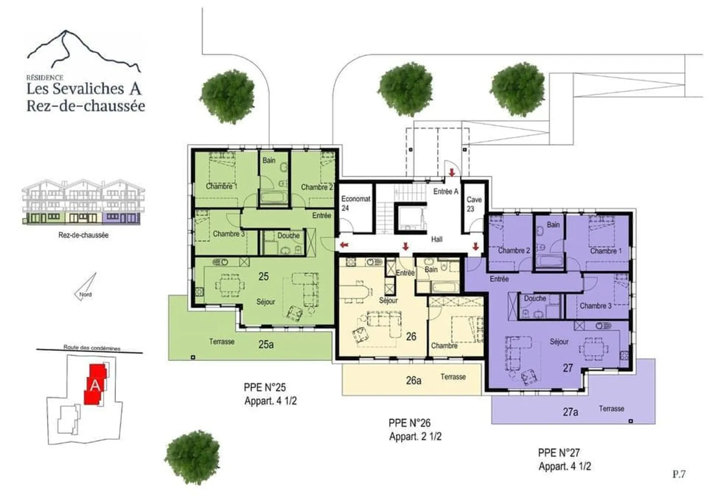 Schöne Gartenwohnung mit 2,5 Zimmern im Herzen von Evolène - Foto 13 von 13