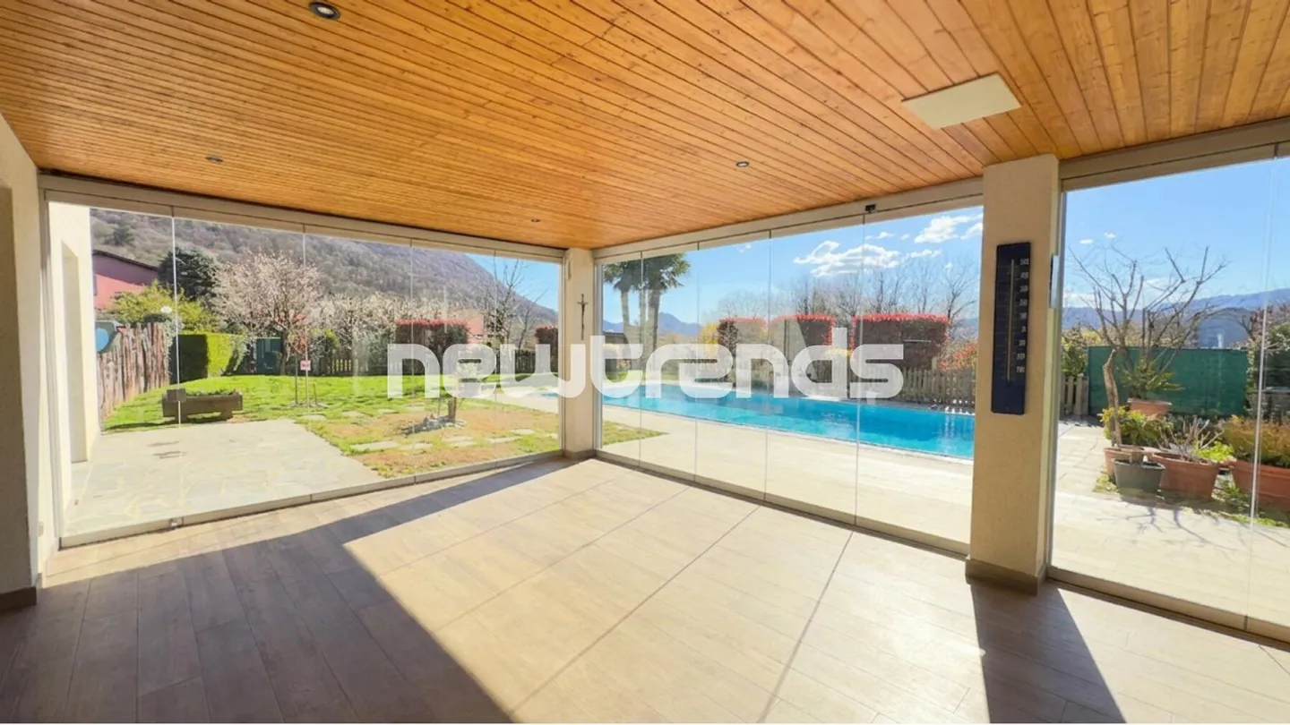 Cadro, Villa unifamiliare con appartamento di servizio e piscina - Foto 2 di 41