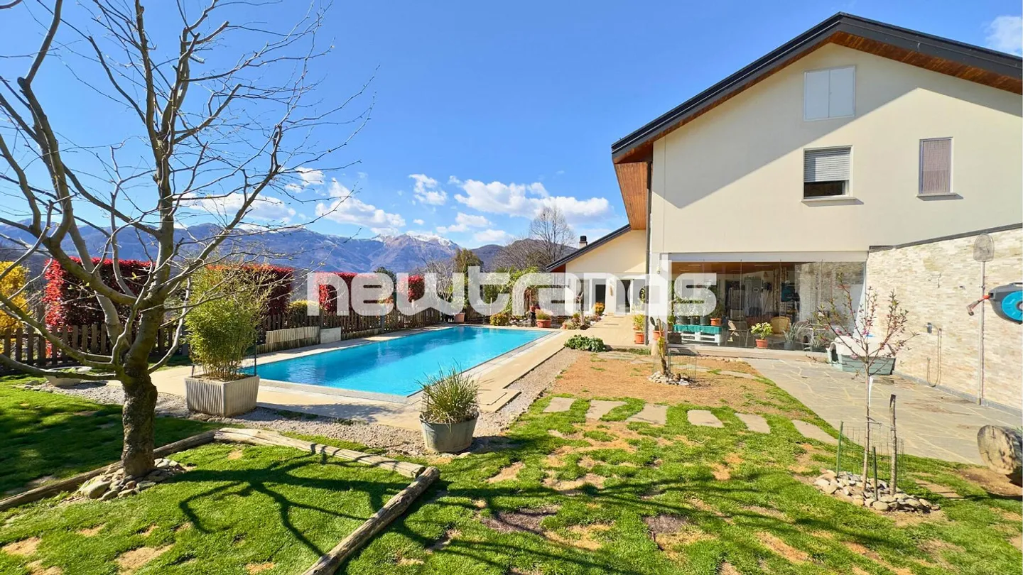Cadro, Villa unifamiliare con appartamento di servizio e piscina - Foto 21 di 41