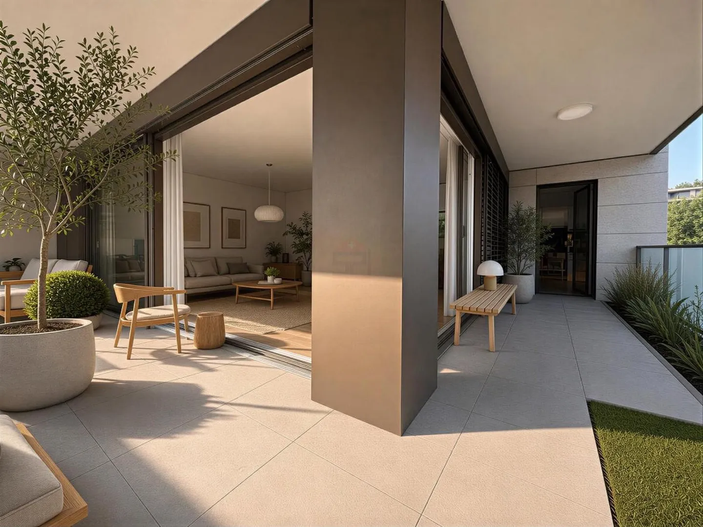 Bright apartment with large terrace in the heart of La Gradelle - Photo 1 of 8