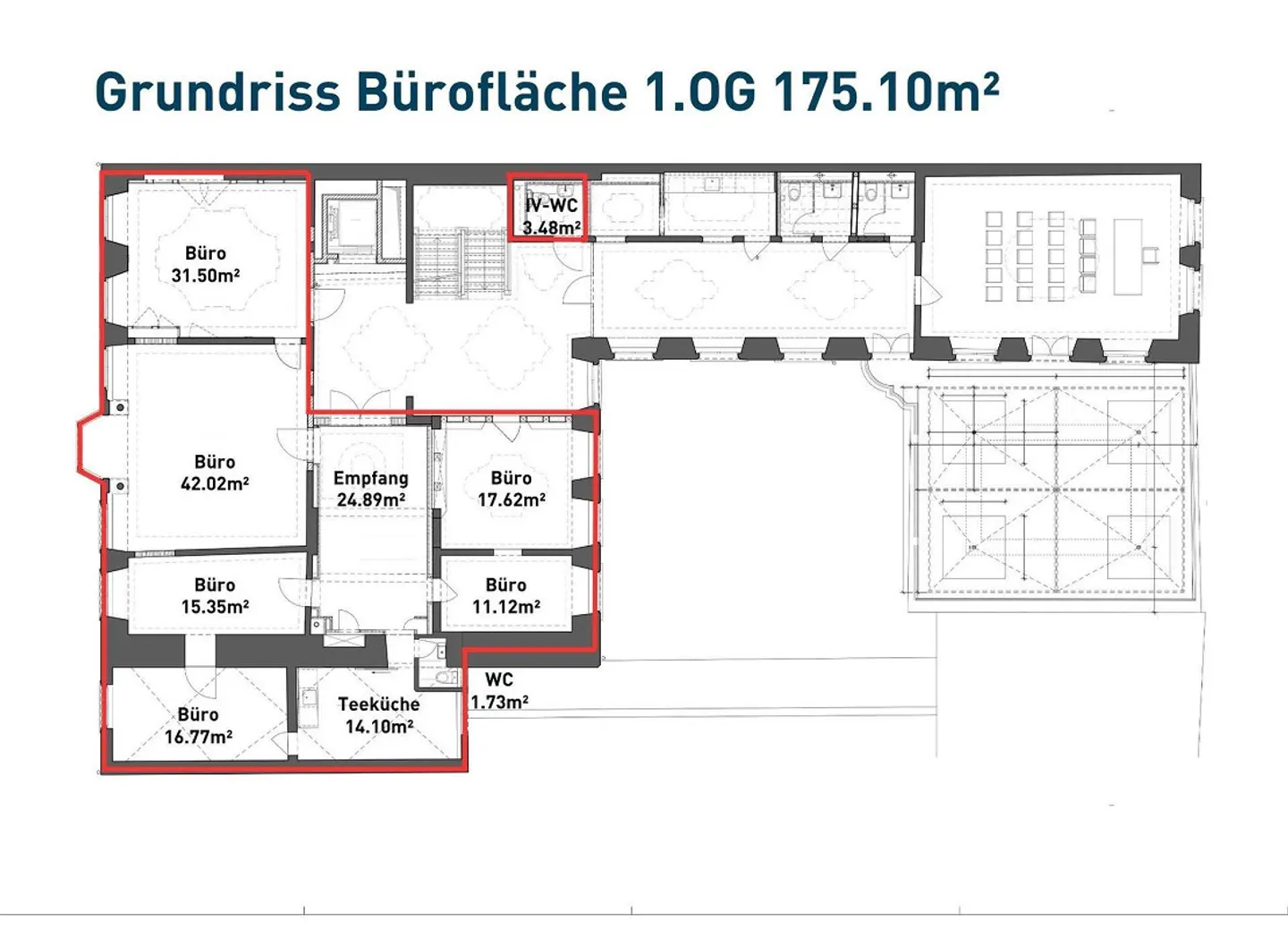 Bureaux charmants au cœur de la vieille ville de Schaffhouse - Photo 11 sur 11