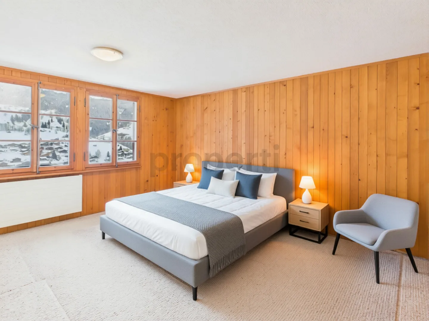 Maison individuelle spacieuse de 8 pièces avec 2 balcons et jardin à Grindelwald - Photo 8 sur 13