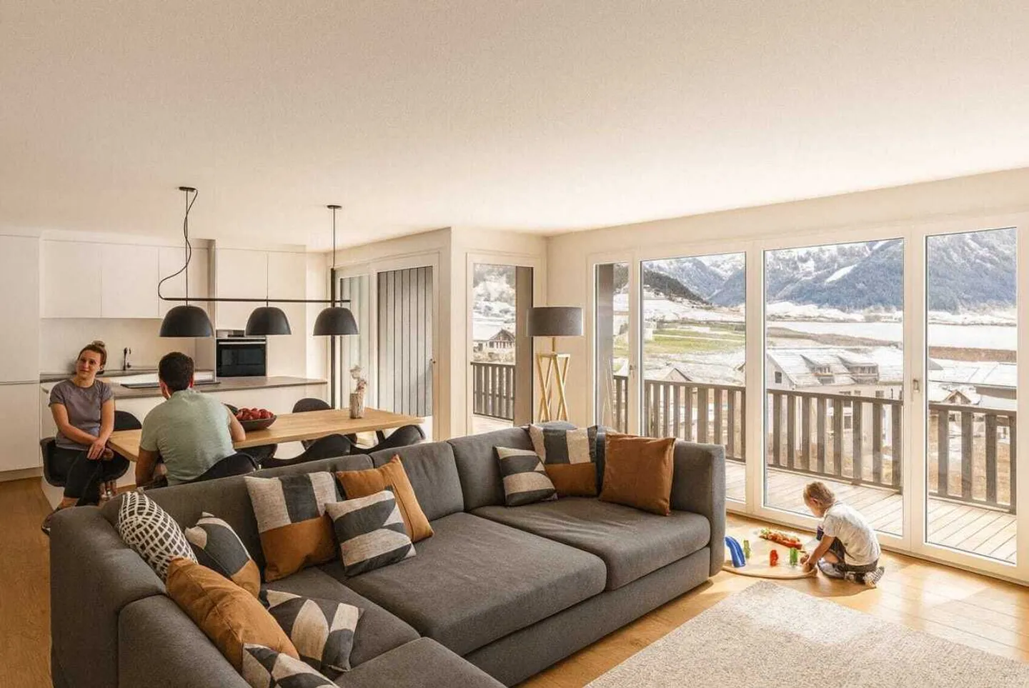 NEW BUILD - 4.5-Room Apartment with Lake View in Euthal - Photo 2 of 6