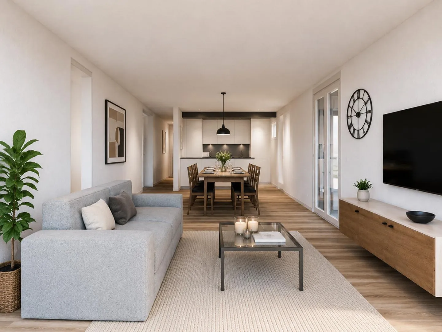 Prima occupazione: Elegante appartamento al piano terra di 2,5 stanze (75 m²) con terrazza - Foto 1 di 9