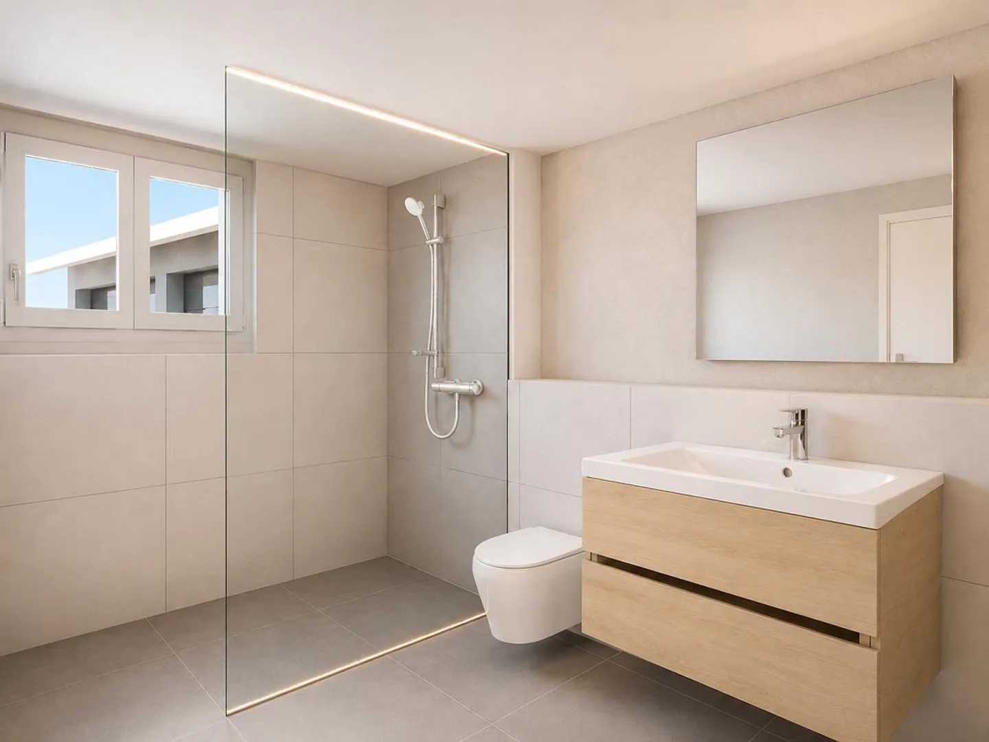 Prima occupazione: Elegante appartamento al piano terra di 2,5 stanze (75 m²) con terrazza - Foto 3 di 9