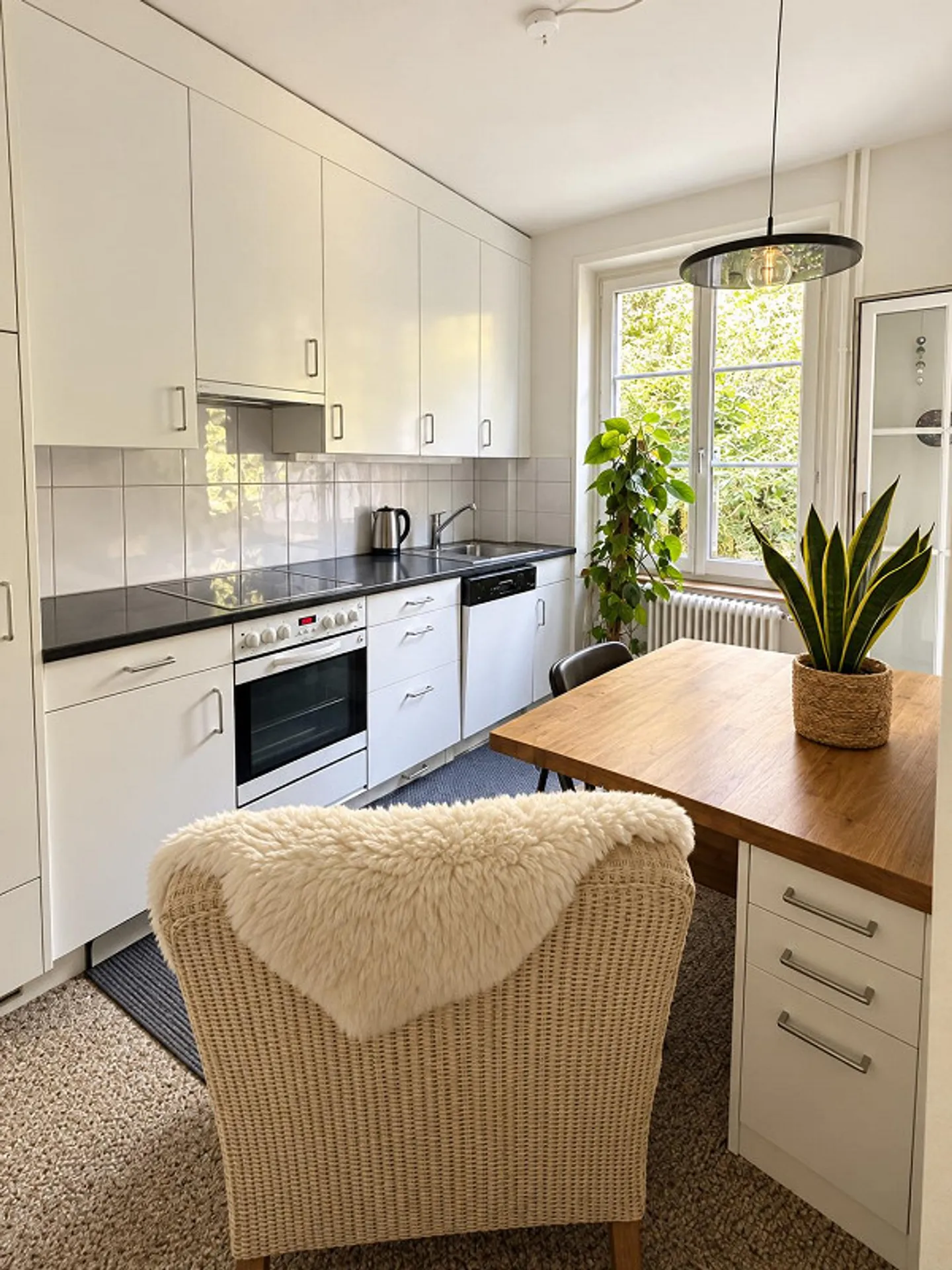 4,5 pièces avec jardin privé – vivre au calme à Gundeli - Photo 1 sur 7