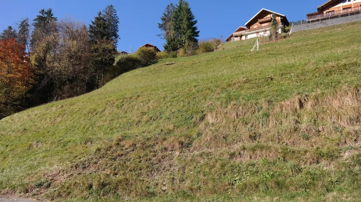 Grande parcelle de terrain à construire à Val-d'Illiez, entièrement équipée - Photo 5 sur 13